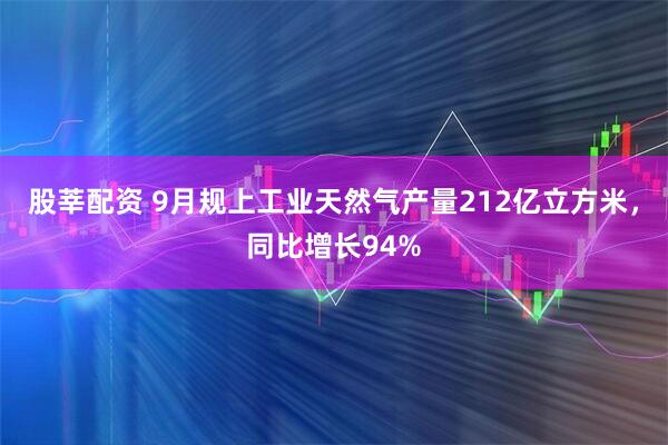 股莘配资 9月规上工业天然气产量212亿立方米，同比增长94%